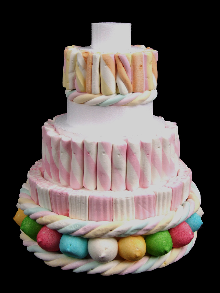 Gâteau de bonbons colliers - Gâteaux de bonbons. Compositions de bonbons