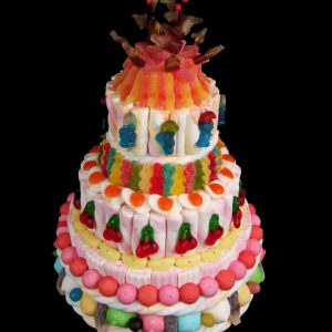 créer votre gateau de bonbons