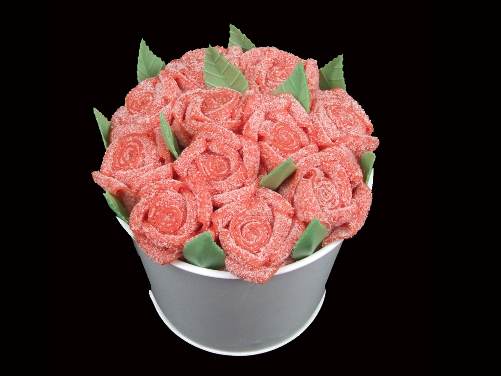 Bouquet De Roses En Bonbons Missparadis